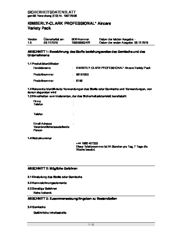 Download Sicherheitsdatenblatt