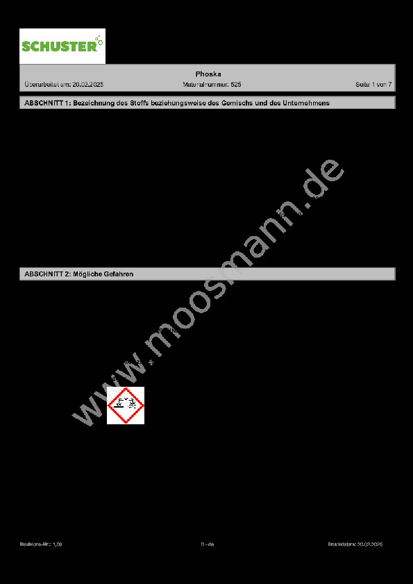 Download Sicherheitsdatenblatt