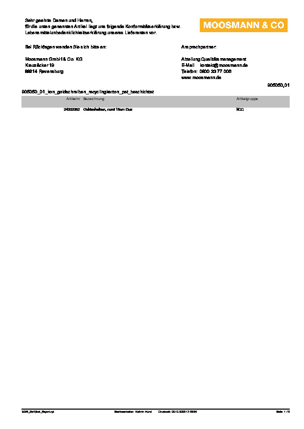 Download Konformitätserklärung