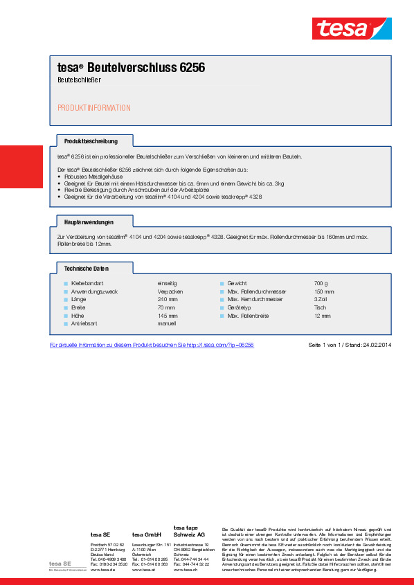 Download Datenblatt