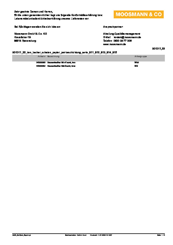 Download Konformitätserklärung