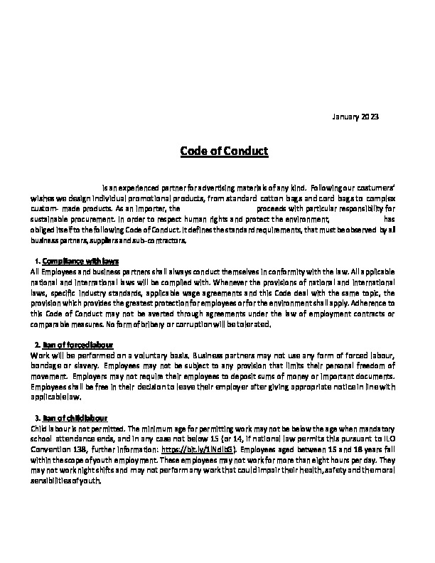 Download BSCI Business Social Compliance Initiative