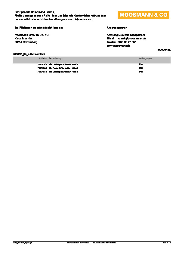 Download Konformitätserklärung