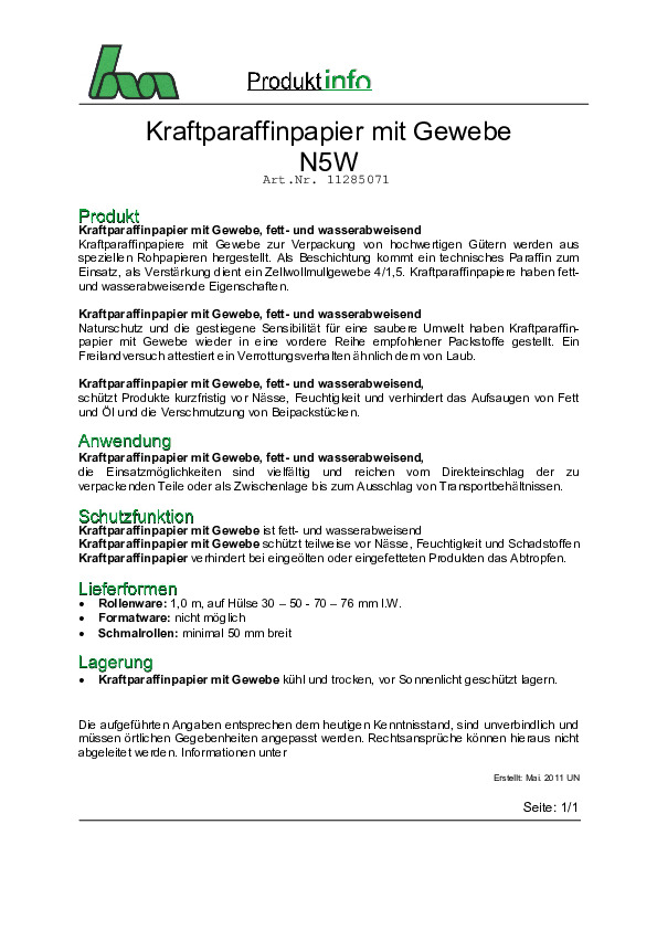 Download Datenblatt