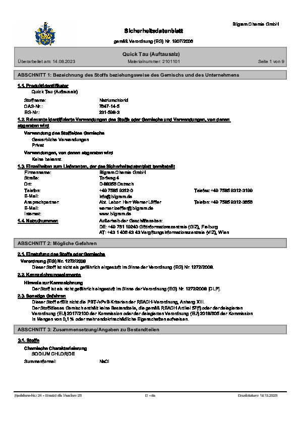 Download Sicherheitsdatenblatt