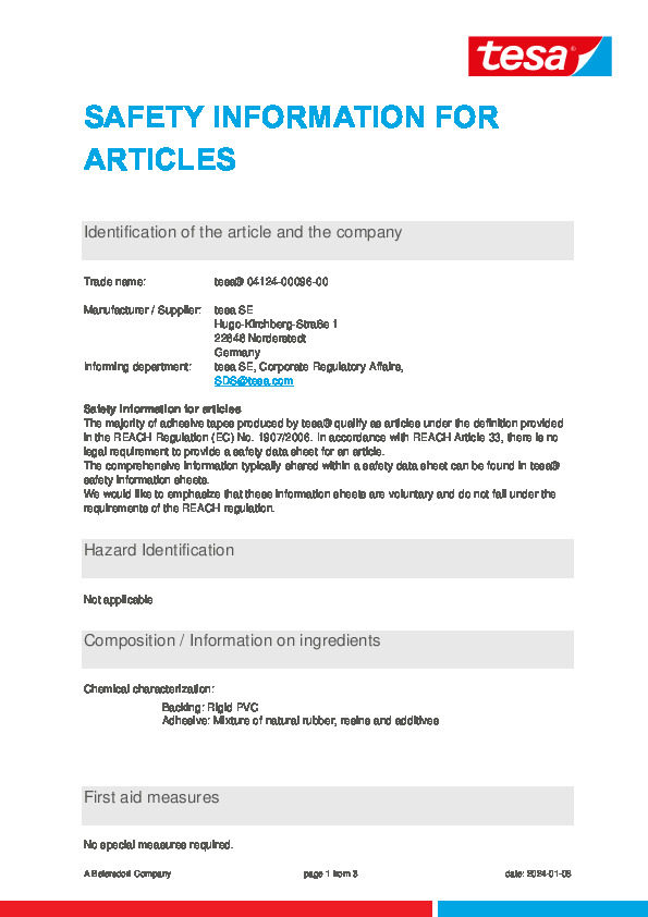Download Sicherheitsdatenblatt