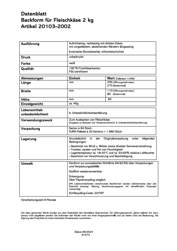 Download Datenblatt