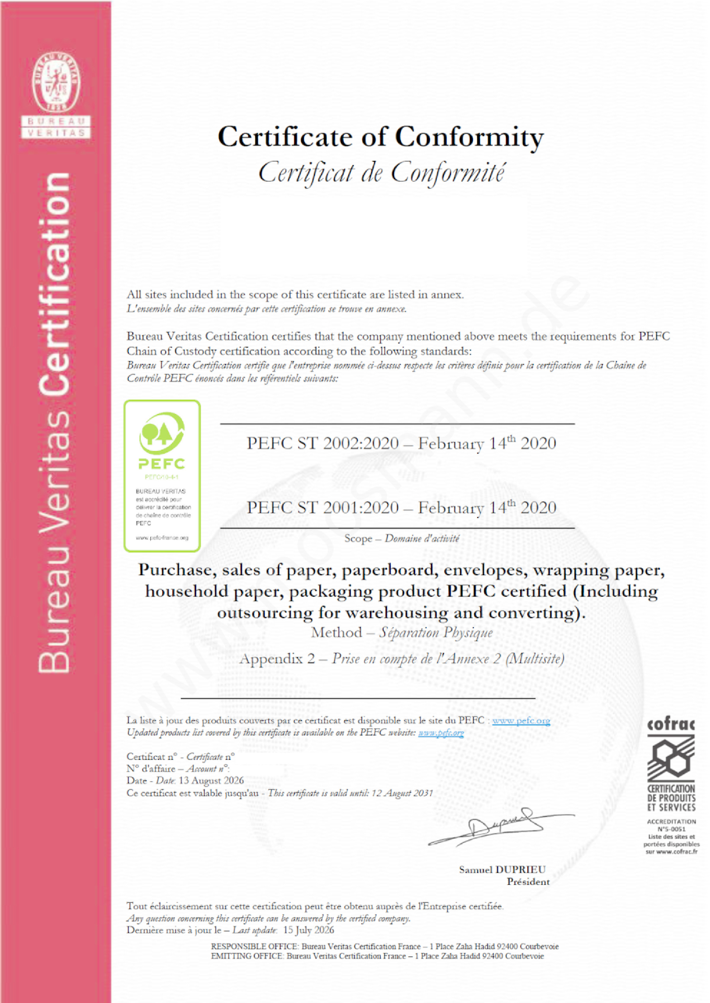 Download PEFC