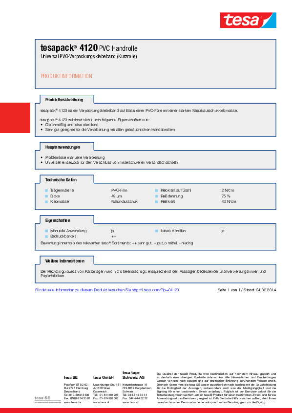 Download Datenblatt