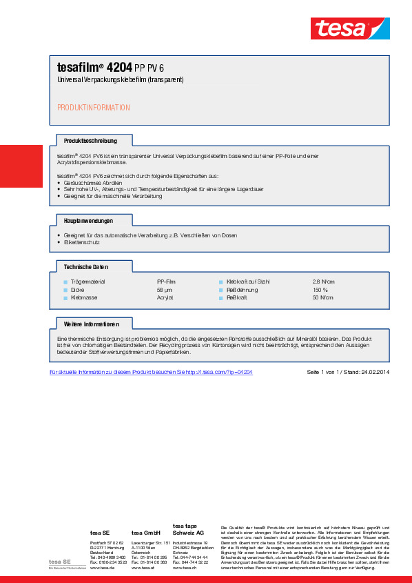 Download Datenblatt