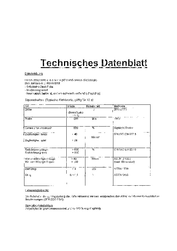 Download Datenblatt