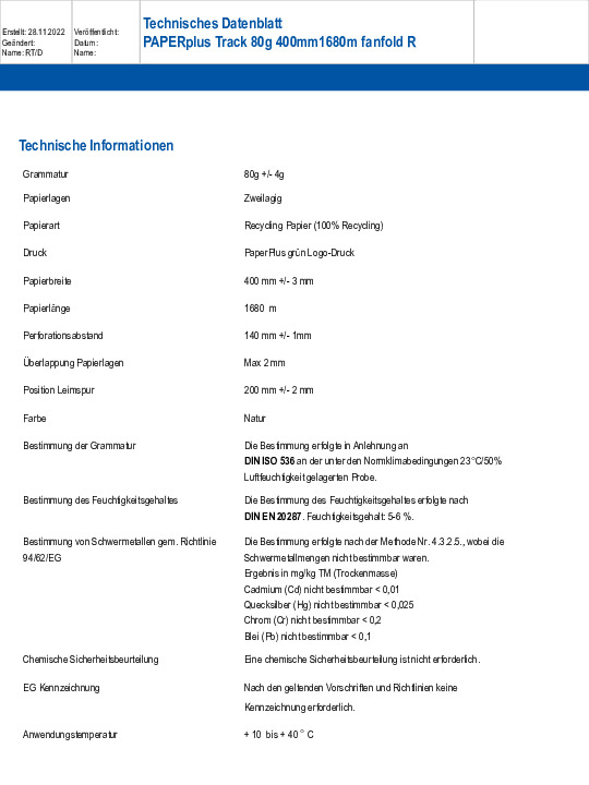 Download Datenblatt