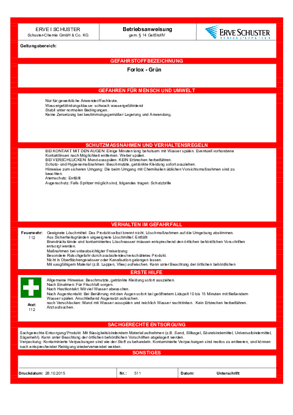 Download Betriebsanweisung