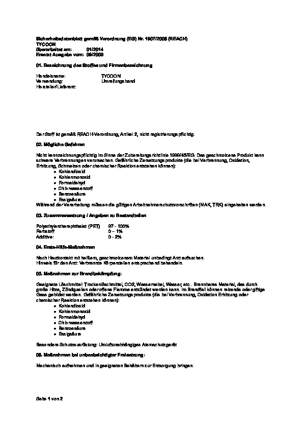 Download Sicherheitsdatenblatt