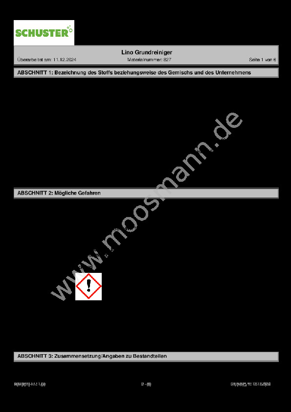 Download Sicherheitsdatenblatt