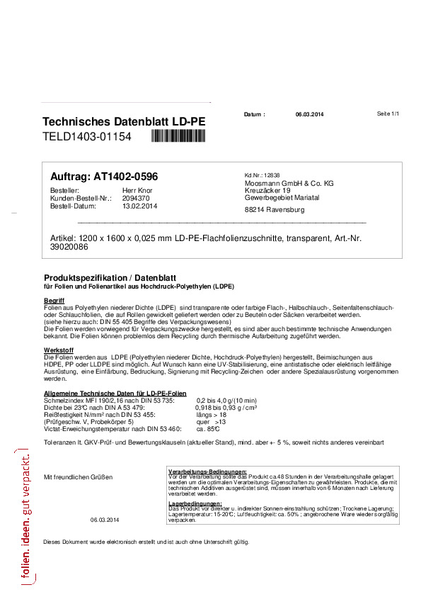 Download Datenblatt