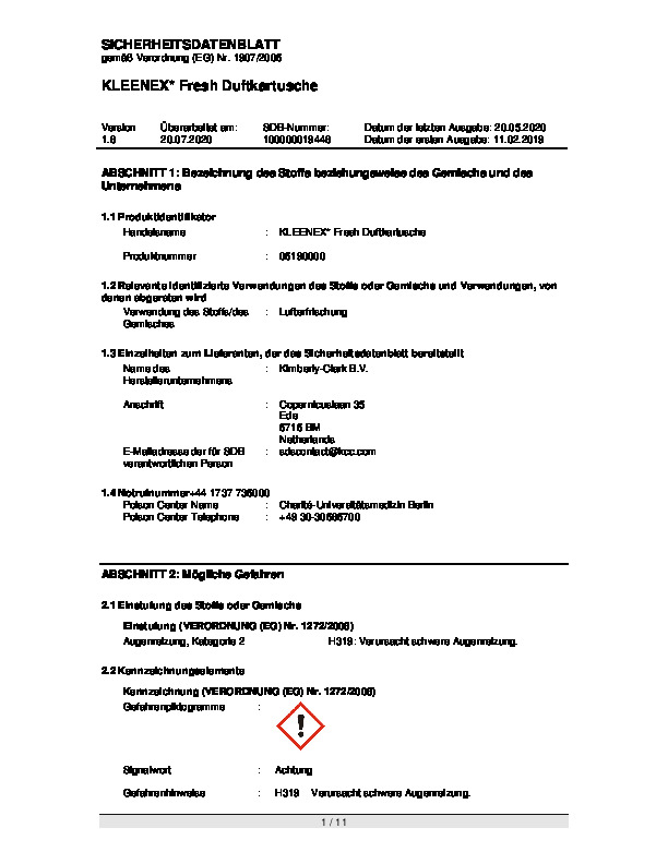 Download Sicherheitsdatenblatt