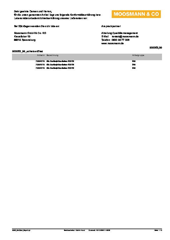 Download Konformitätserklärung