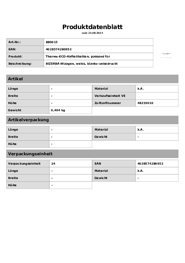 Download Datenblatt