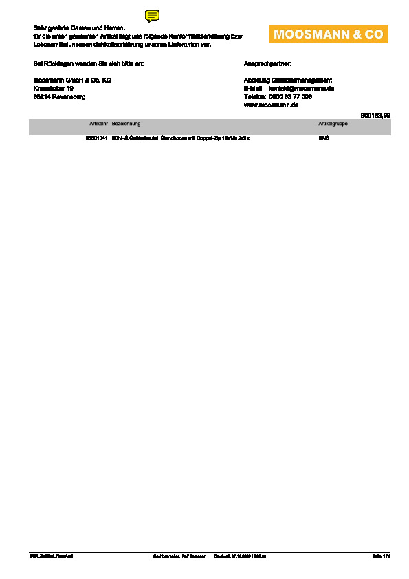 Download Konformitätserklärung