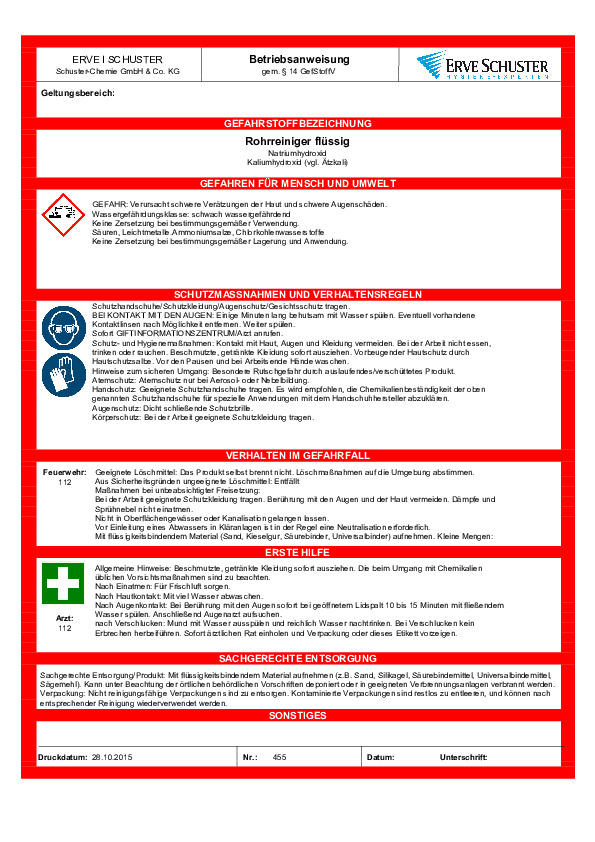 Download Betriebsanweisung
