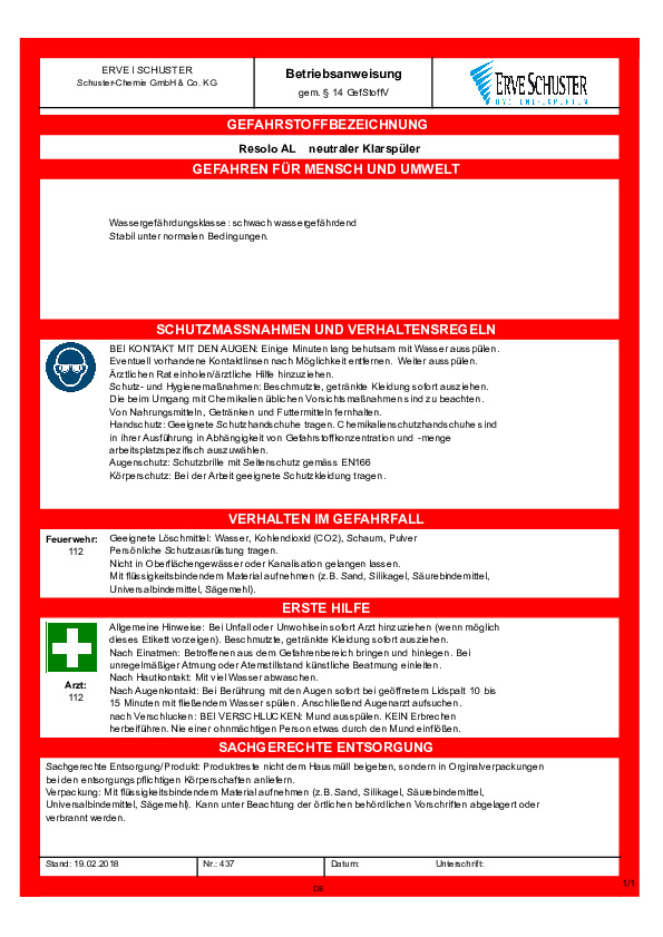 Download Betriebsanweisung