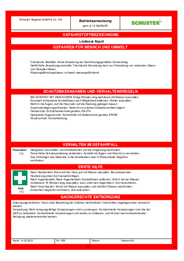 Download Betriebsanweisung