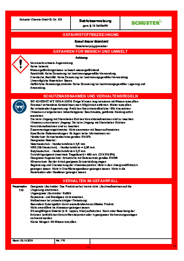 Download Betriebsanweisung