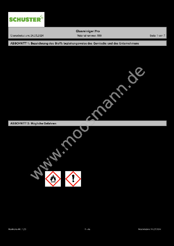 Download Sicherheitsdatenblatt