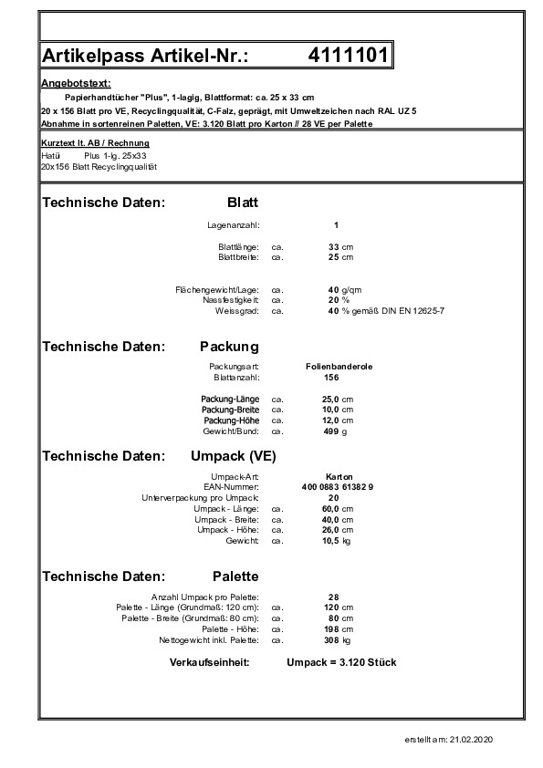 Download Datenblatt