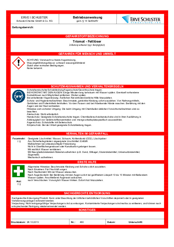 Download Betriebsanweisung