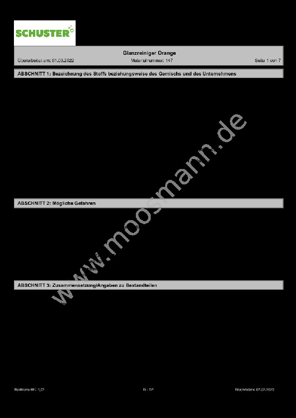 Download Sicherheitsdatenblatt