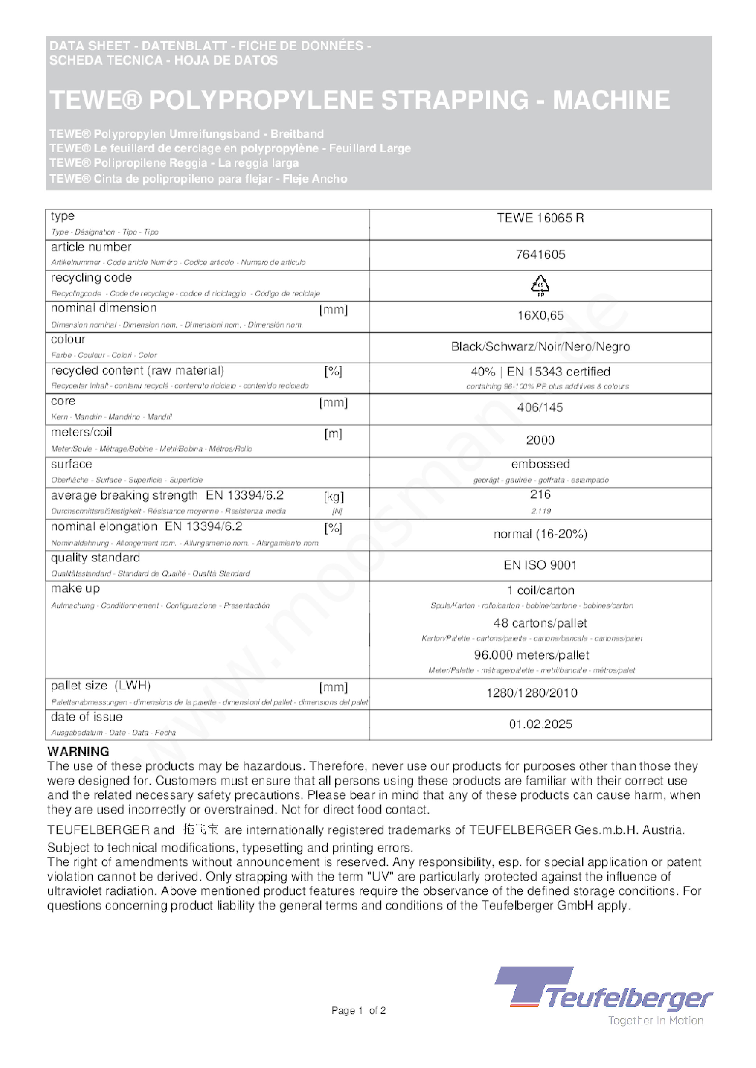 Download Datenblatt