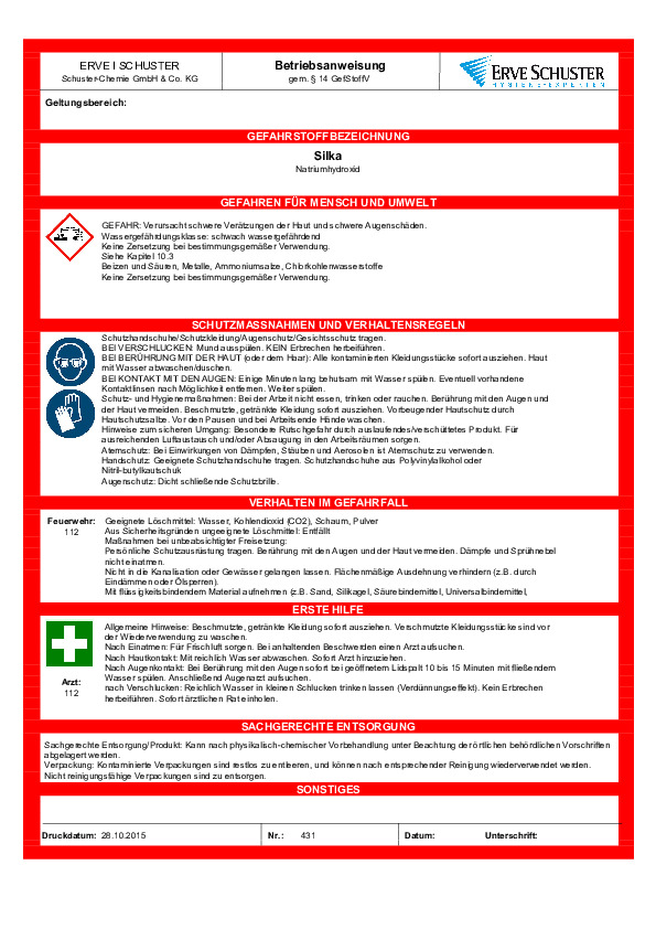 Download Betriebsanweisung