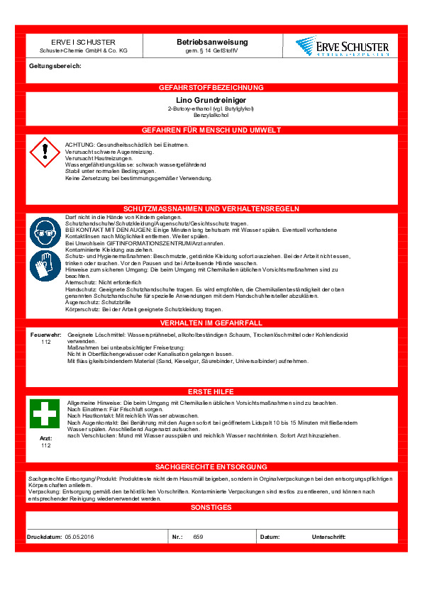 Download Betriebsanweisung