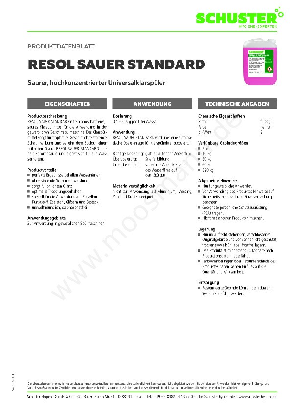 Download Datenblatt