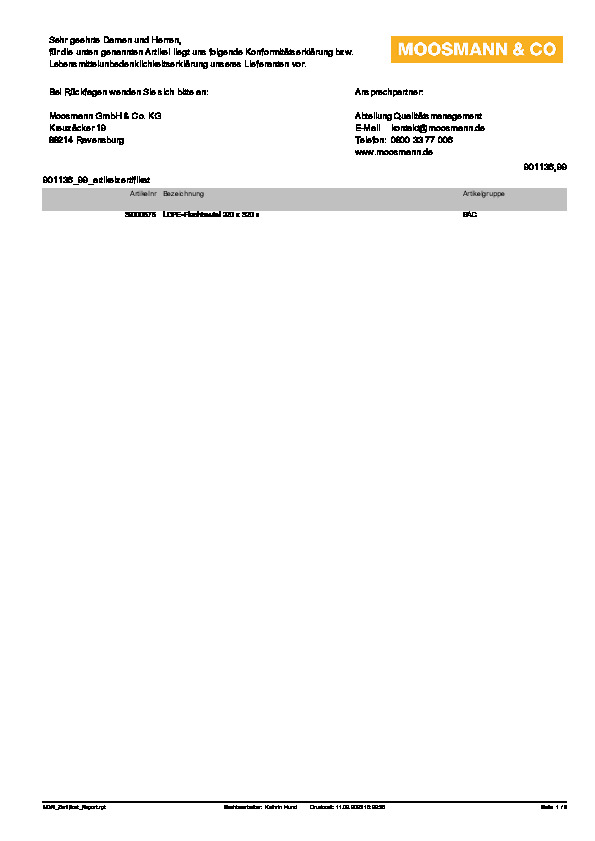Download Konformitätserklärung