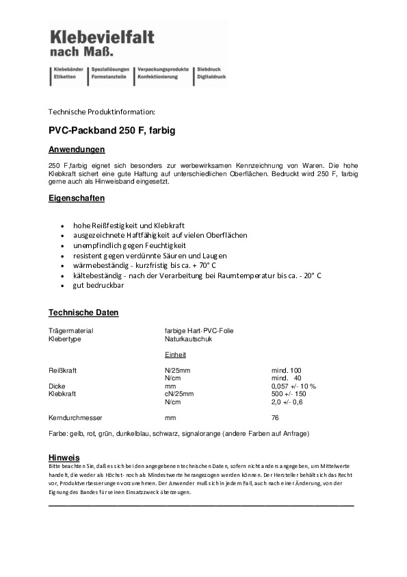 Download Datenblatt