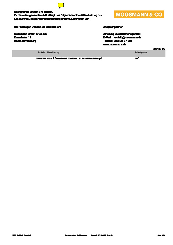 Download Konformitätserklärung
