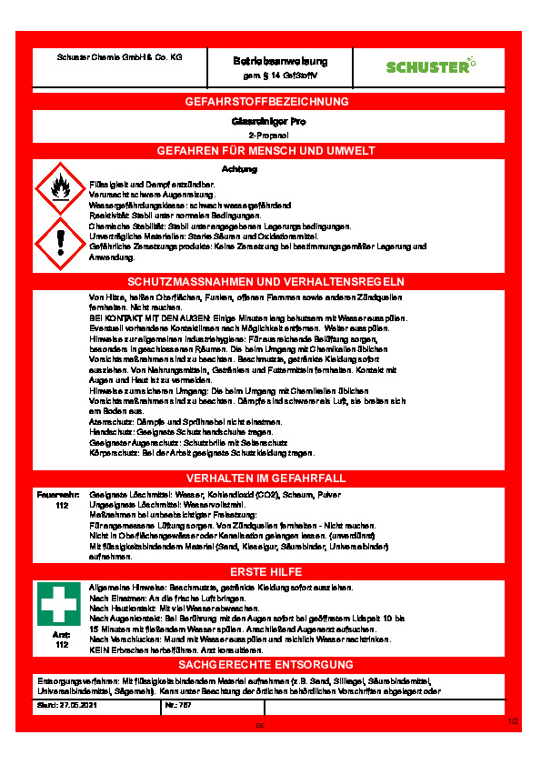 Download Betriebsanweisung
