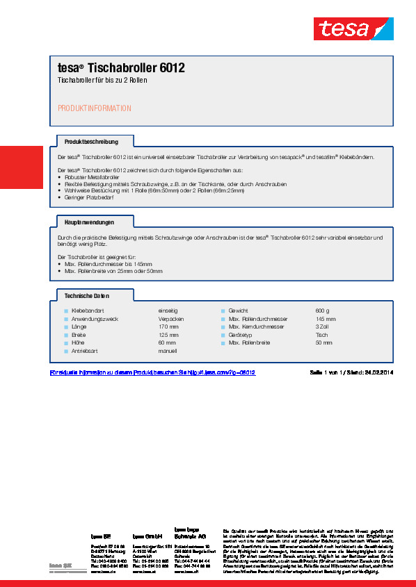Download Datenblatt