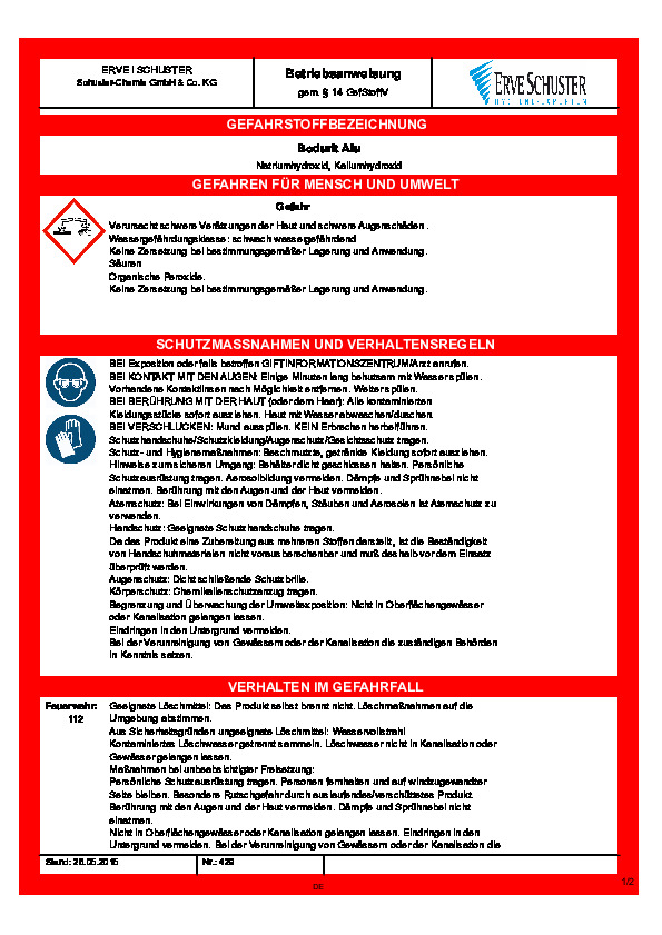 Download Betriebsanweisung