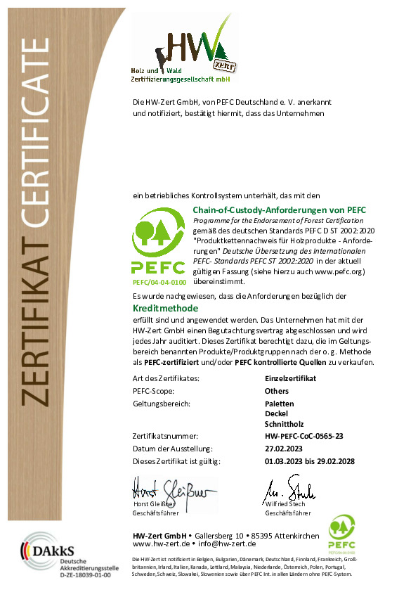 Download PEFC