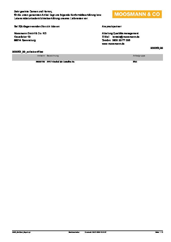 Download Konformitätserklärung
