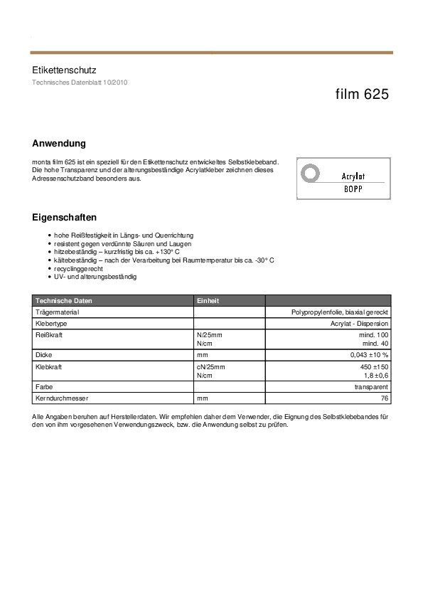 Download Datenblatt