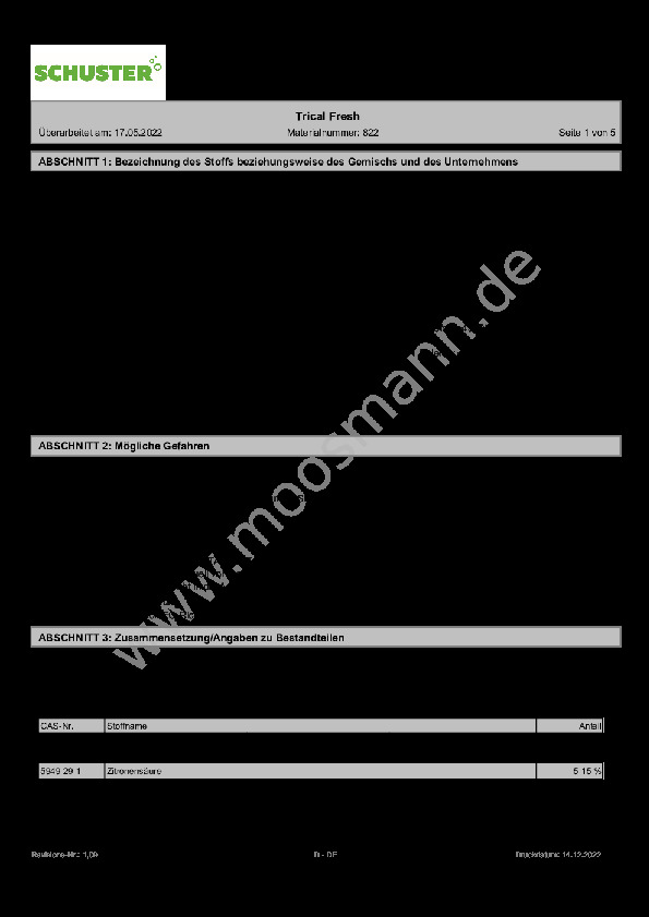 Download Sicherheitsdatenblatt
