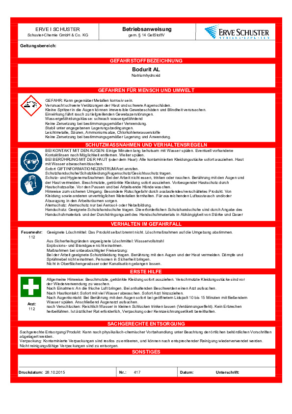 Download Betriebsanweisung