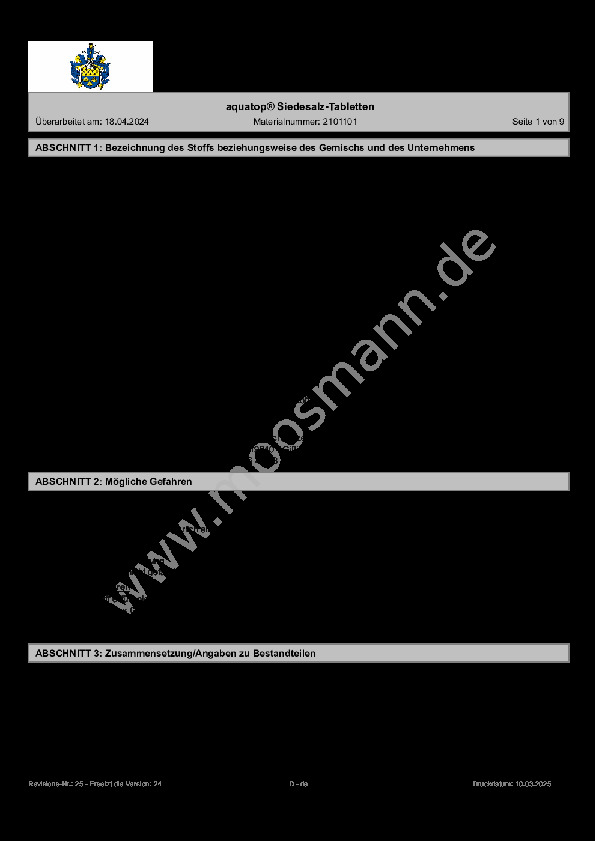 Download Sicherheitsdatenblatt