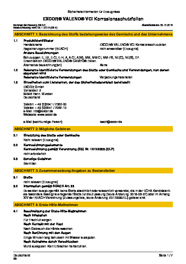 Download Sicherheitsdatenblatt