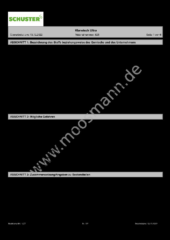 Download Sicherheitsdatenblatt